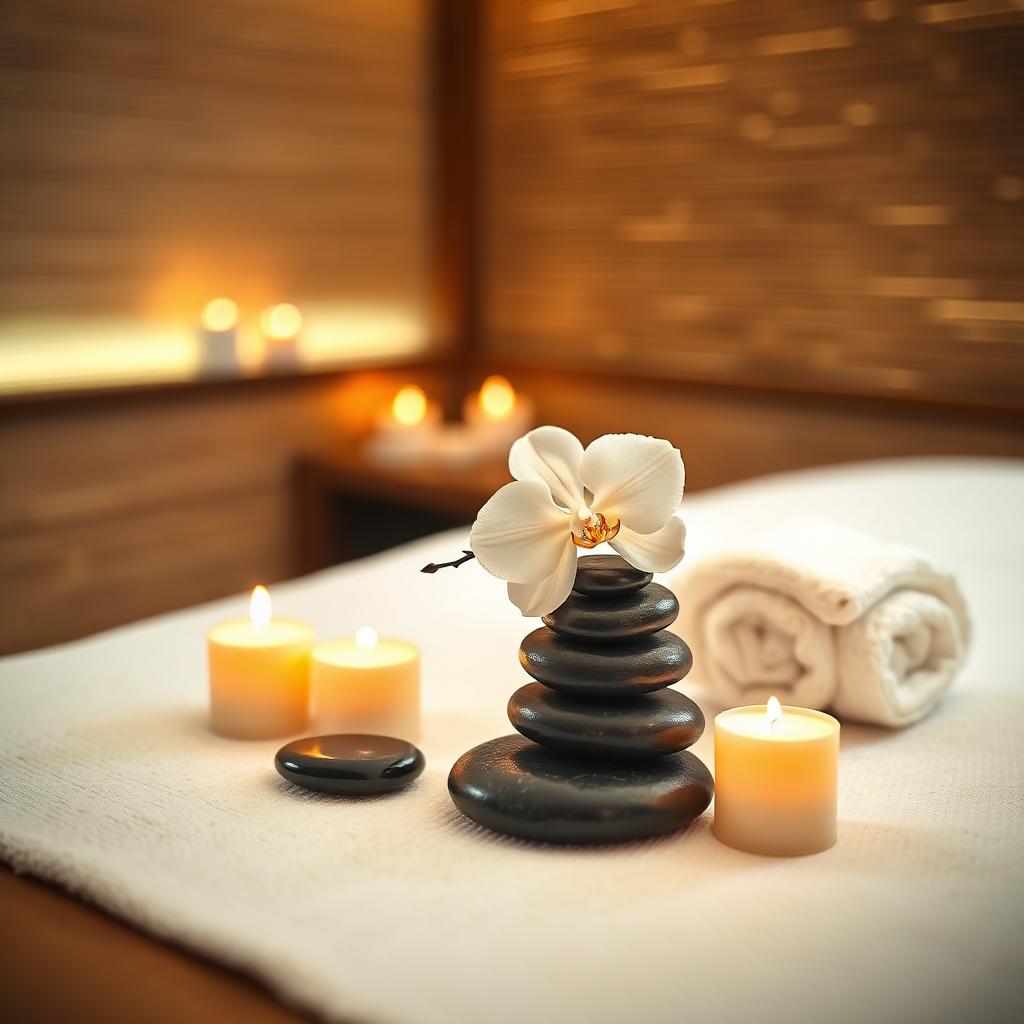 Massagem relaxante no salão Belle Lizze